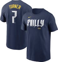 Nike Men's Nike Trea Turner Royal Philadelphia Phillies 2024 City Connect Fuse Name & Number T-Shirt