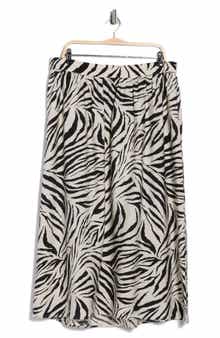 VERO MODA Printed Midi Skirt