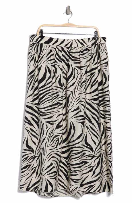 VERO MODA Printed Midi Skirt