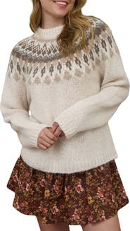 Blu Pepper Fair Isle Sweater
