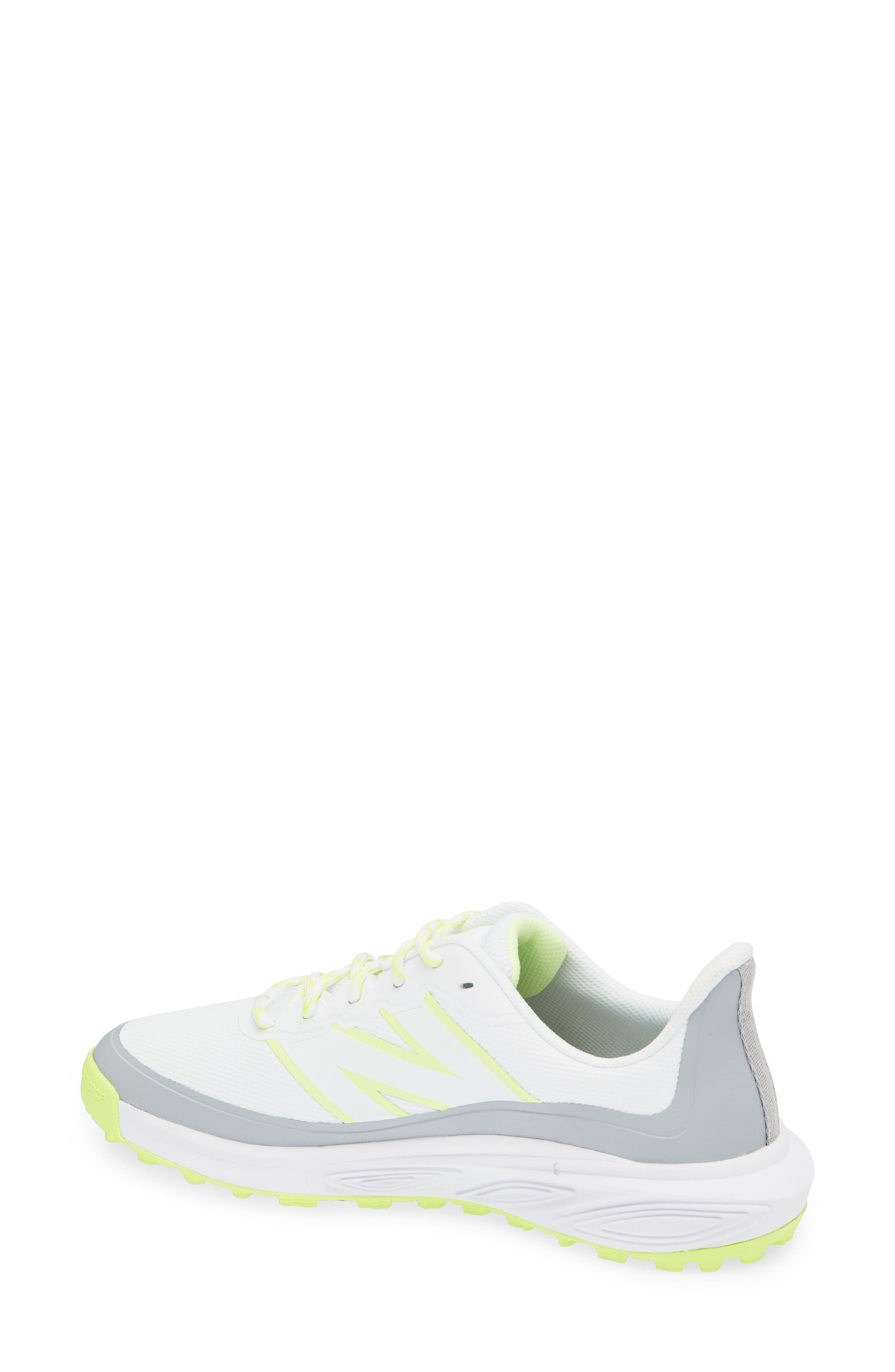 Fresh Foam Contend v3 Waterproof Golf Shoe, Alternate, color, WHITE / YELLOW