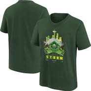 Nike Youth Nike  Green Seattle Storm Original Content T-Shirt