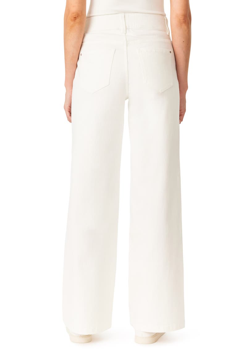 Desk to Dinner 32-Inch High Rise Wide Leg Jeans, Alternate, color, WHISPER WHITE