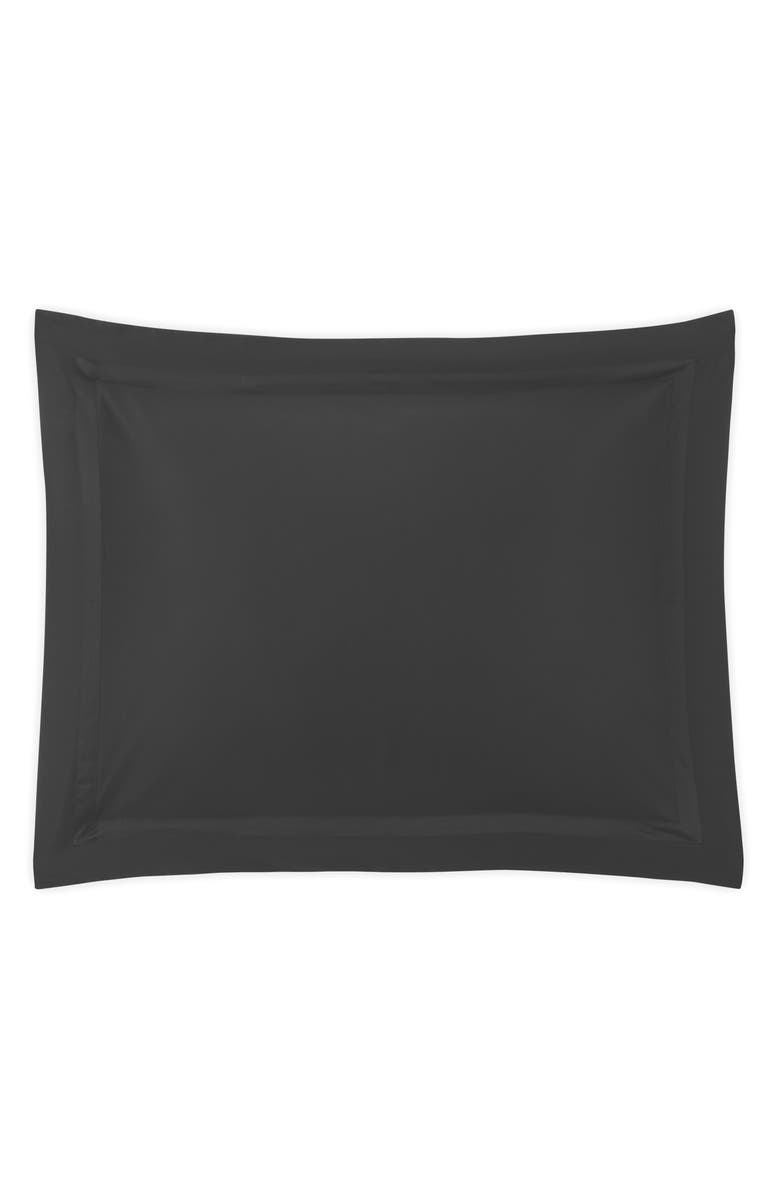 Matouk Nocturne Euro Sham, Main, color, Black