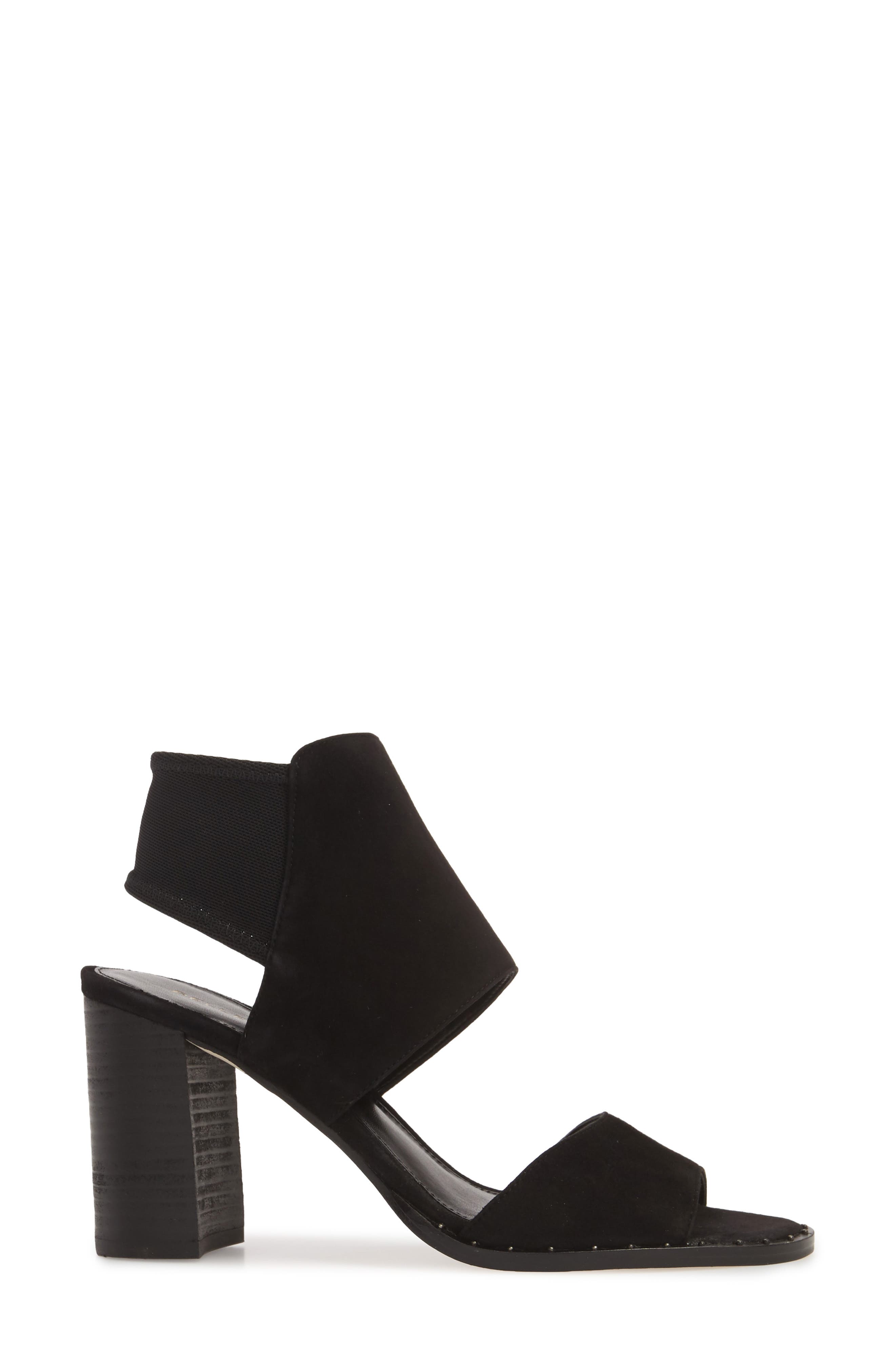 Pelle Moda Grey Sandal, Alternate, color, 