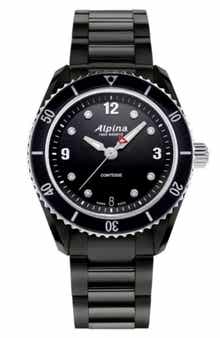 ALPINA Comtesse Diamond Bracelet Watch, 37mm
