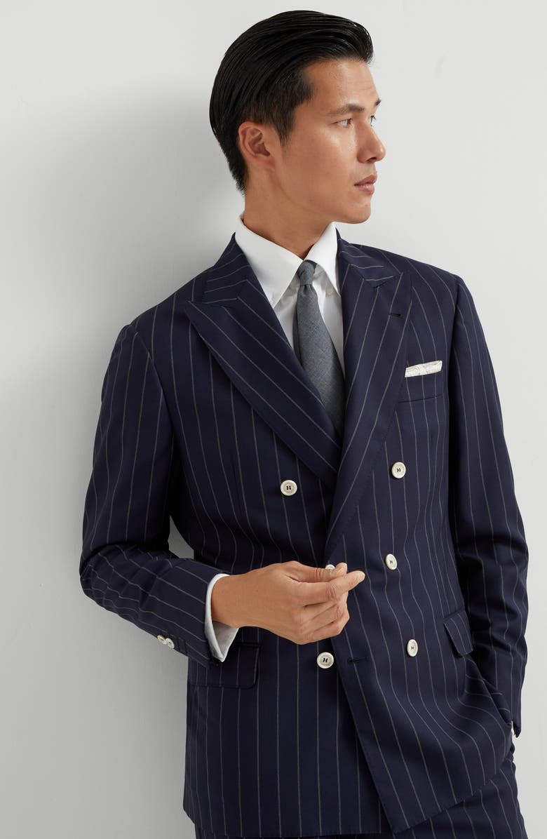 Brunello Cucinelli One-and-a-half breasted blazer, Alternate, color,