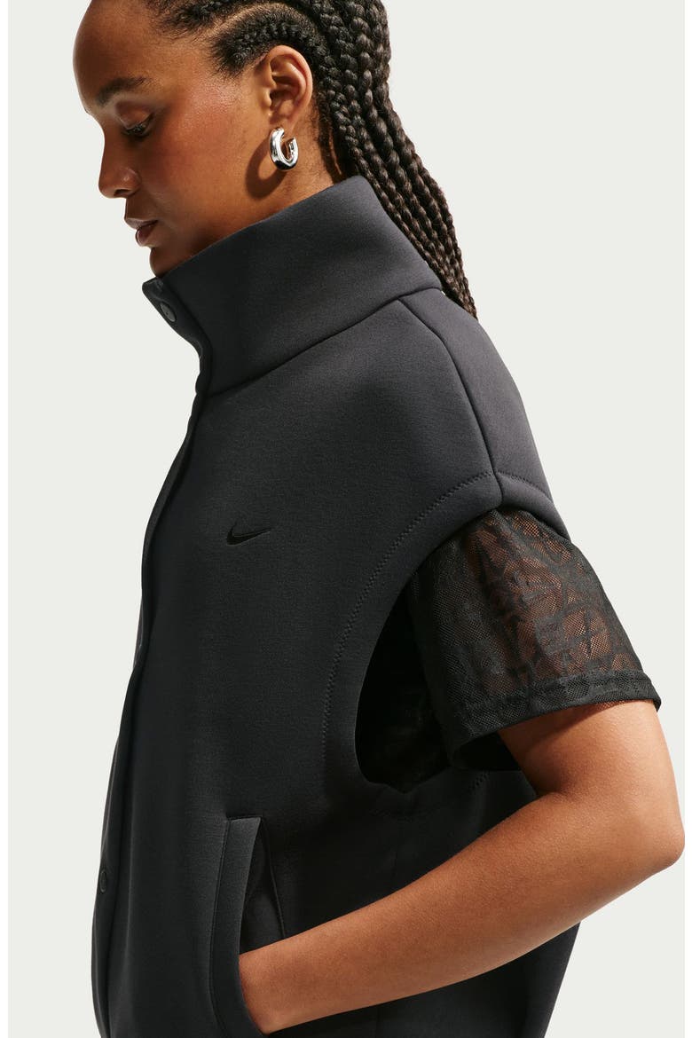 Prgm Fleece Vest, Alternate, color, 010 BLACK/ BLACK
