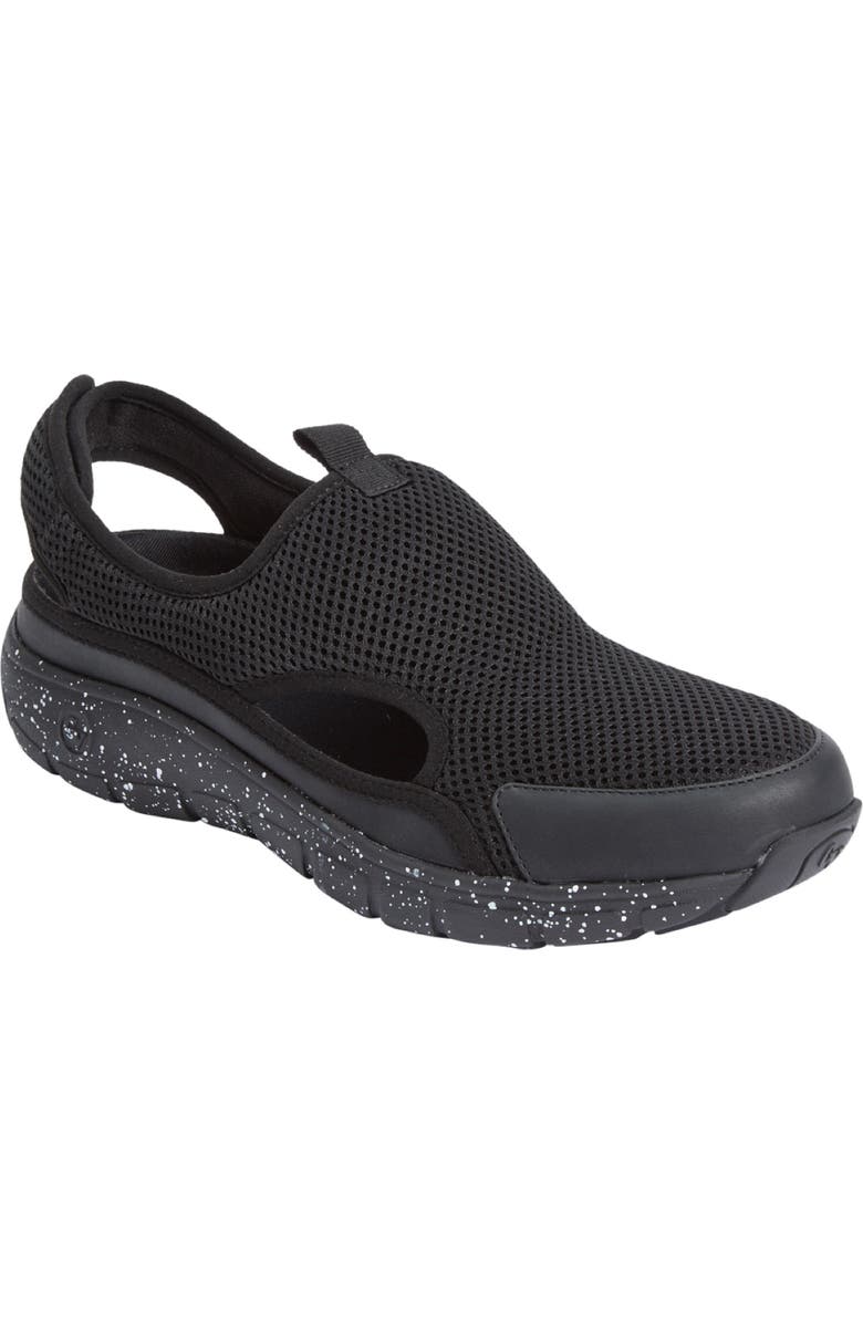 Comfortview The Cheren Trail Sneaker, Main, color, Black
