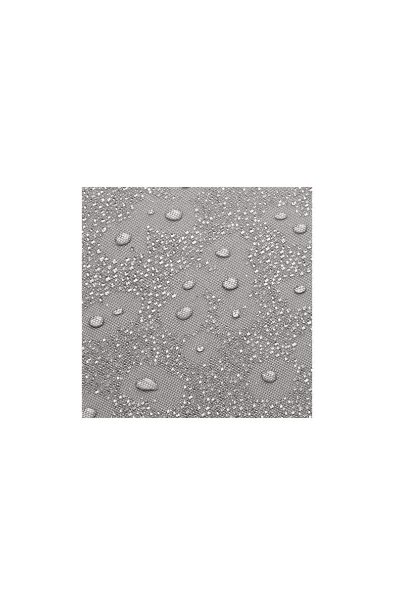 iDesign Solid Polyester Shower Curtain - 72" x 72" - Set of 2 - Gray, Alternate, color, Gray