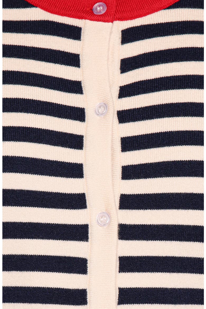 Scout Stripe Cardigan, Alternate, color, BLUE STRIPE