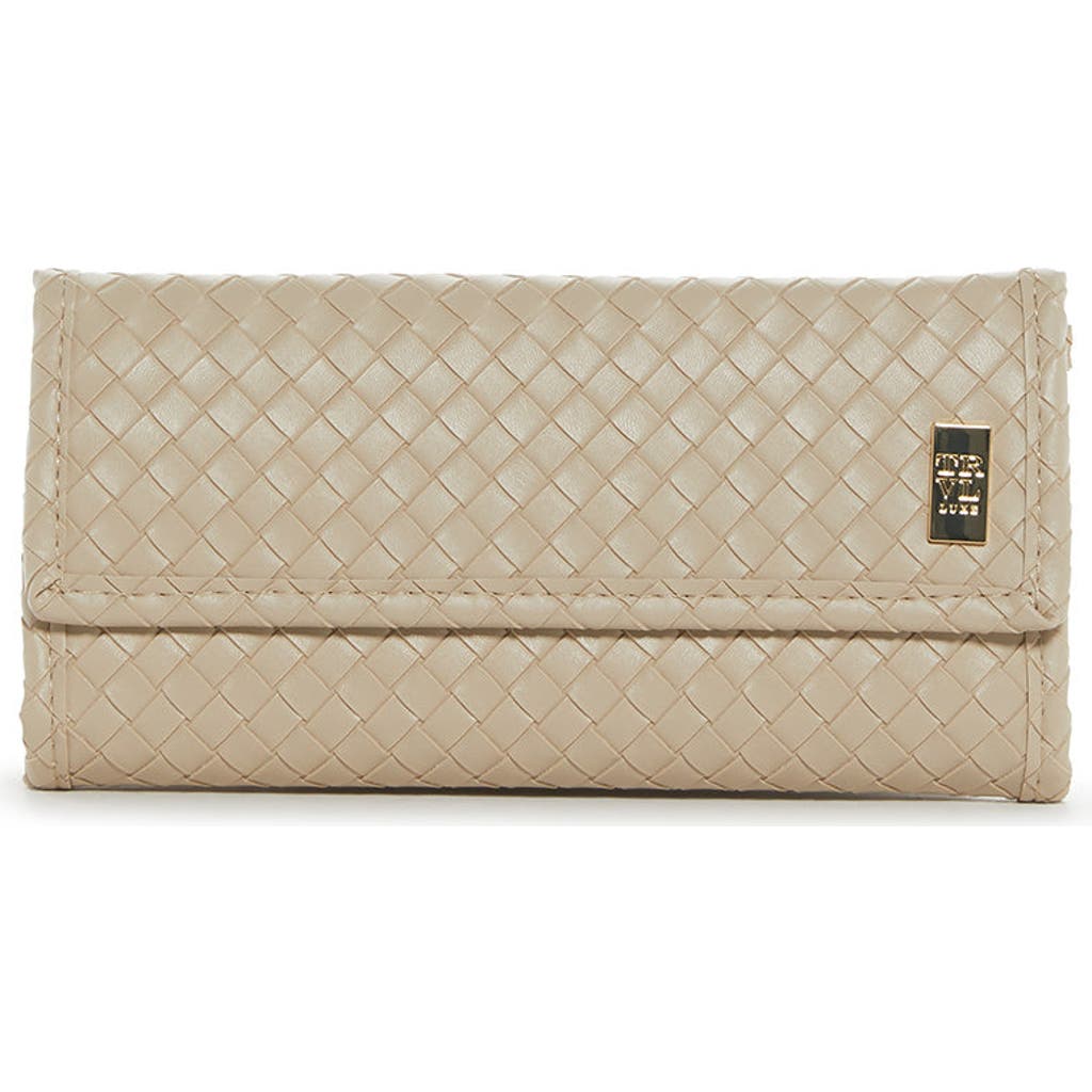 Trvl Design Woven Cosmetic Bag In Ivory