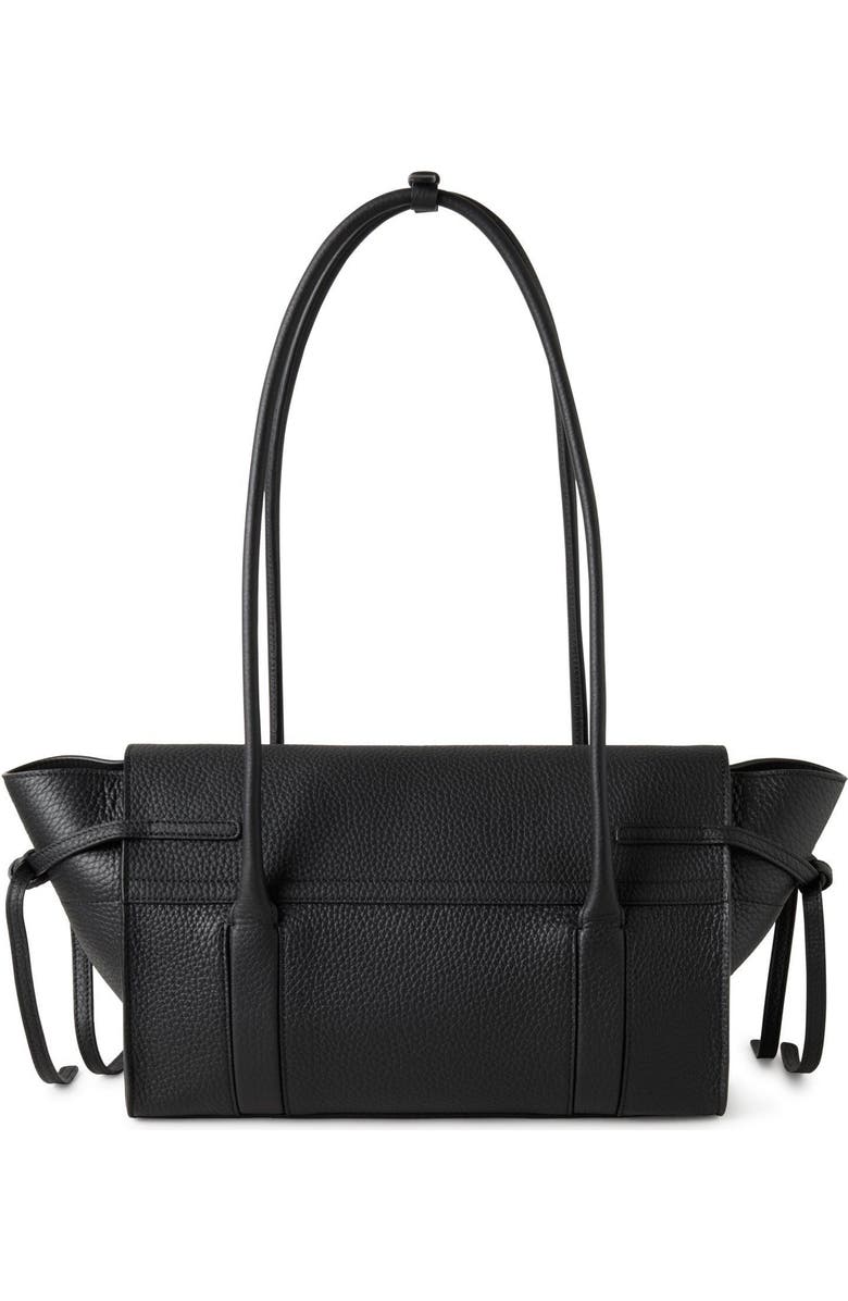 Mulberry Small Soft Bayswater Leather Satchel, Alternate, color, Black