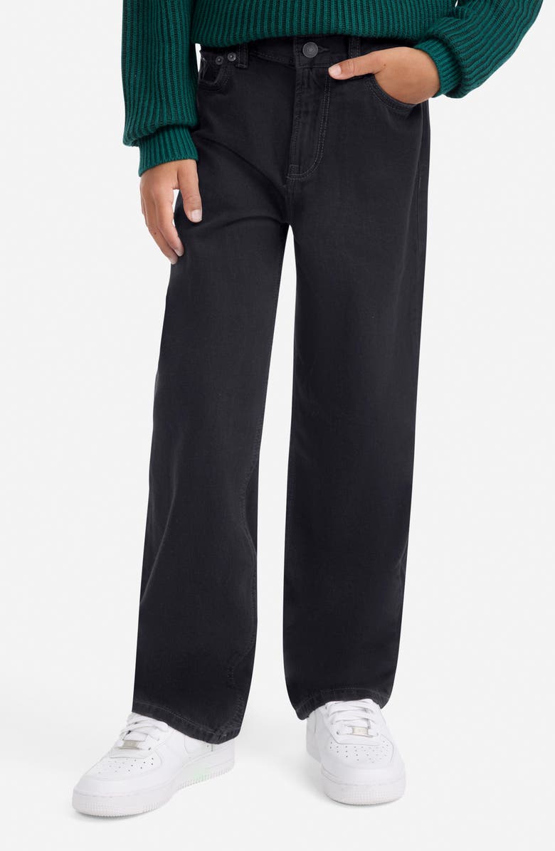 abercrombie kids Kids' Baggy Fit Jeans, Alternate, color, Chill