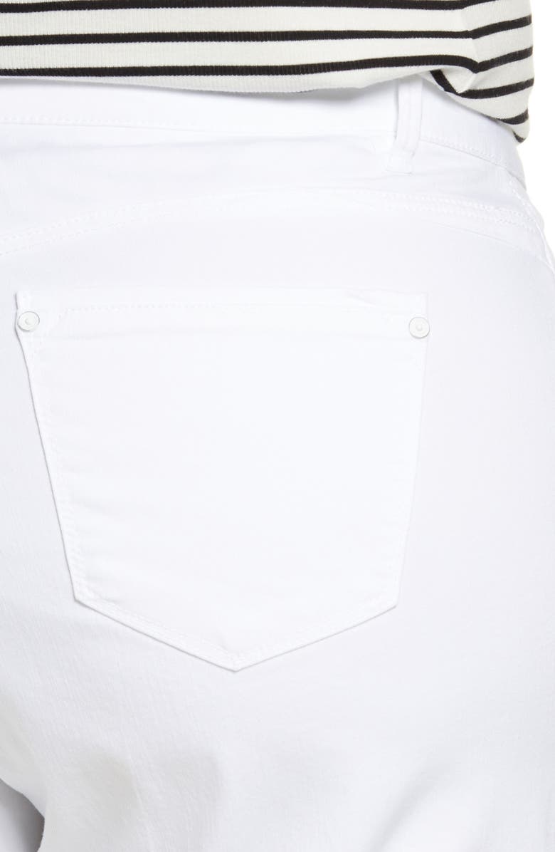 Wit & Wisdom 'Ab'Solution Denim Shorts, Alternate, color, Opw-Optic White