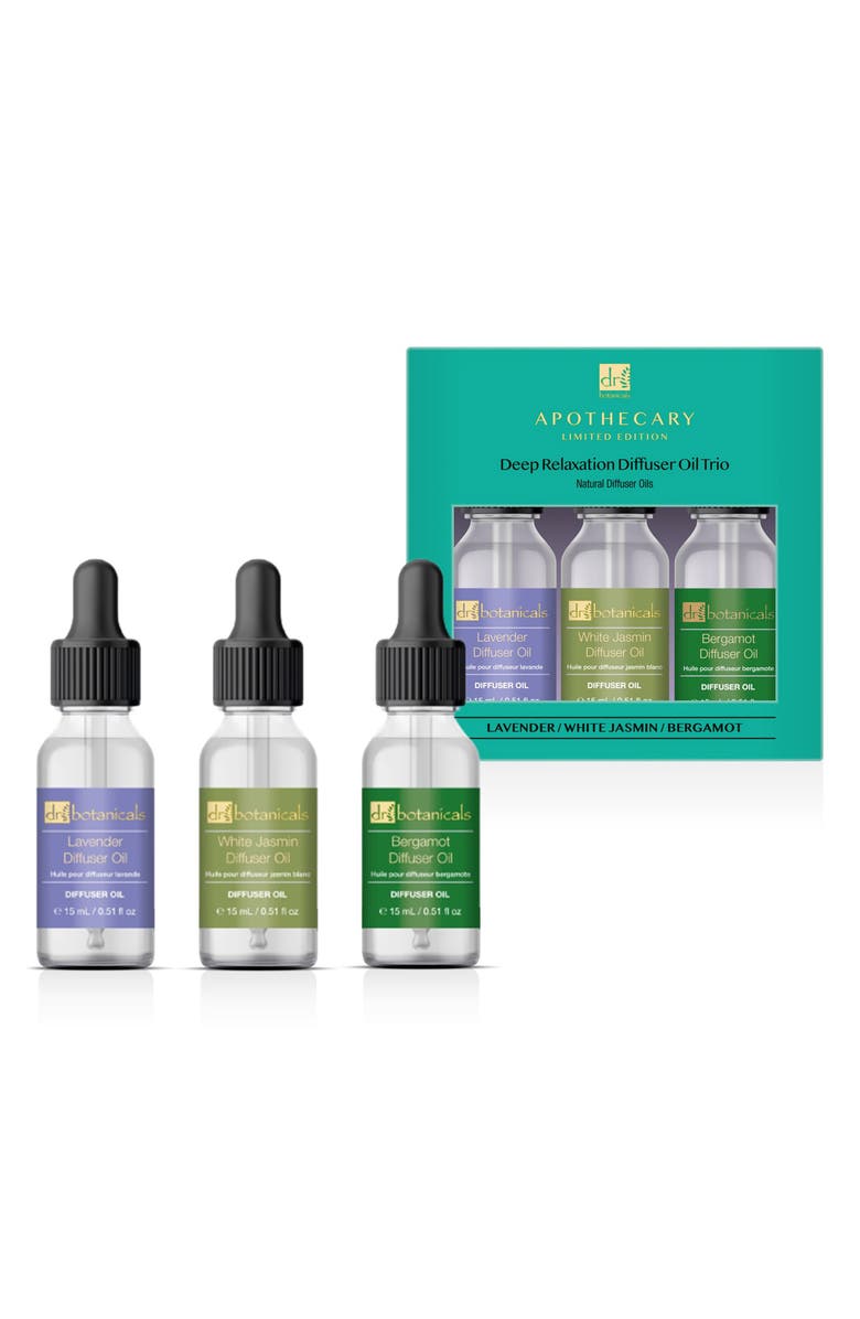 DR BOTANICALS ALE Deep Relaxation Diffuser Oil Trio, Alternate, color, 