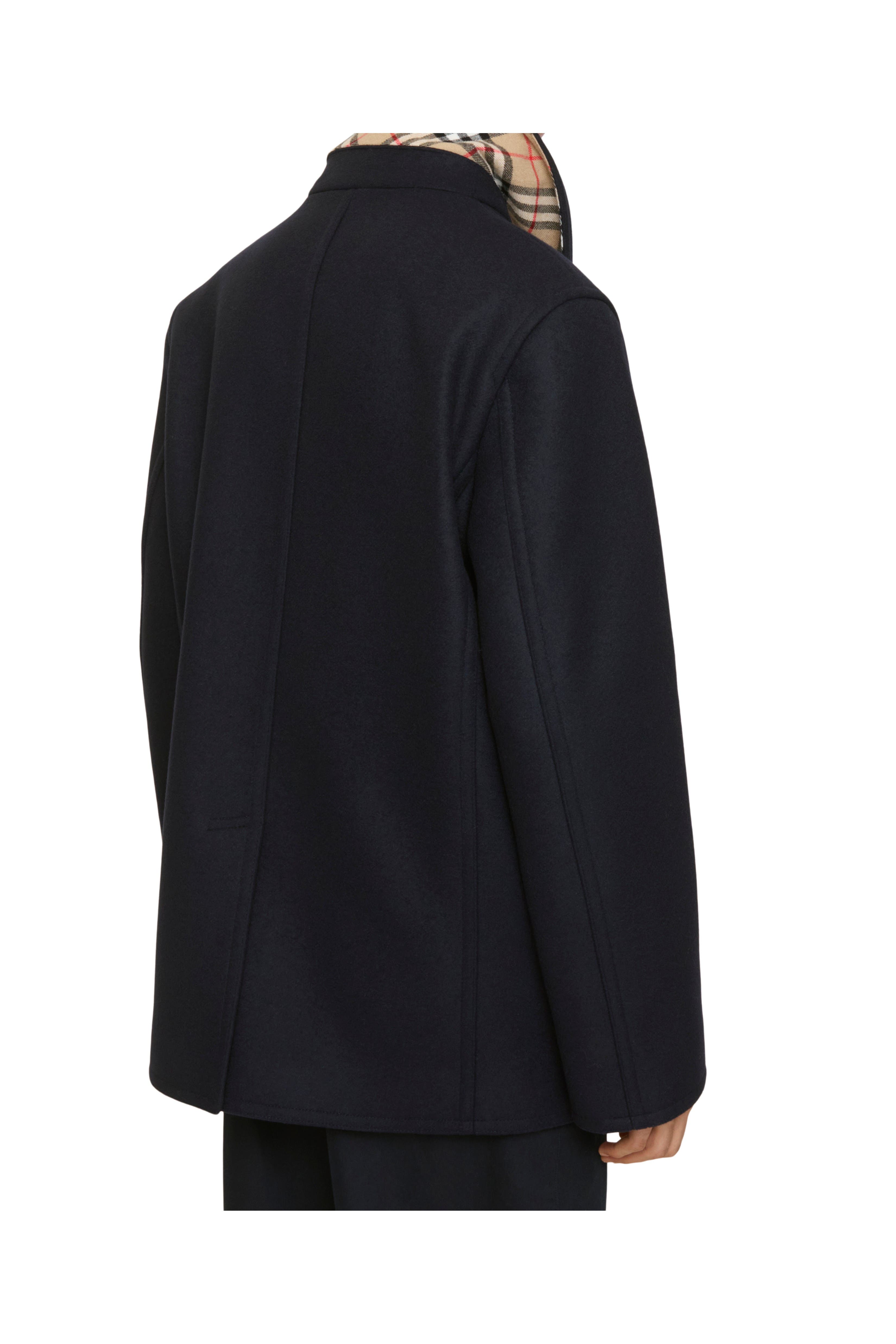 Burberry Wool Pea Coat (Men) | Nordstrom