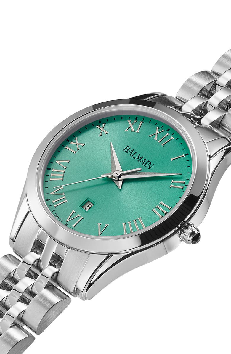 BALMAIN WATCHES Classic R Bracelet Watch, 30mm, Alternate, color, Stainless Steel