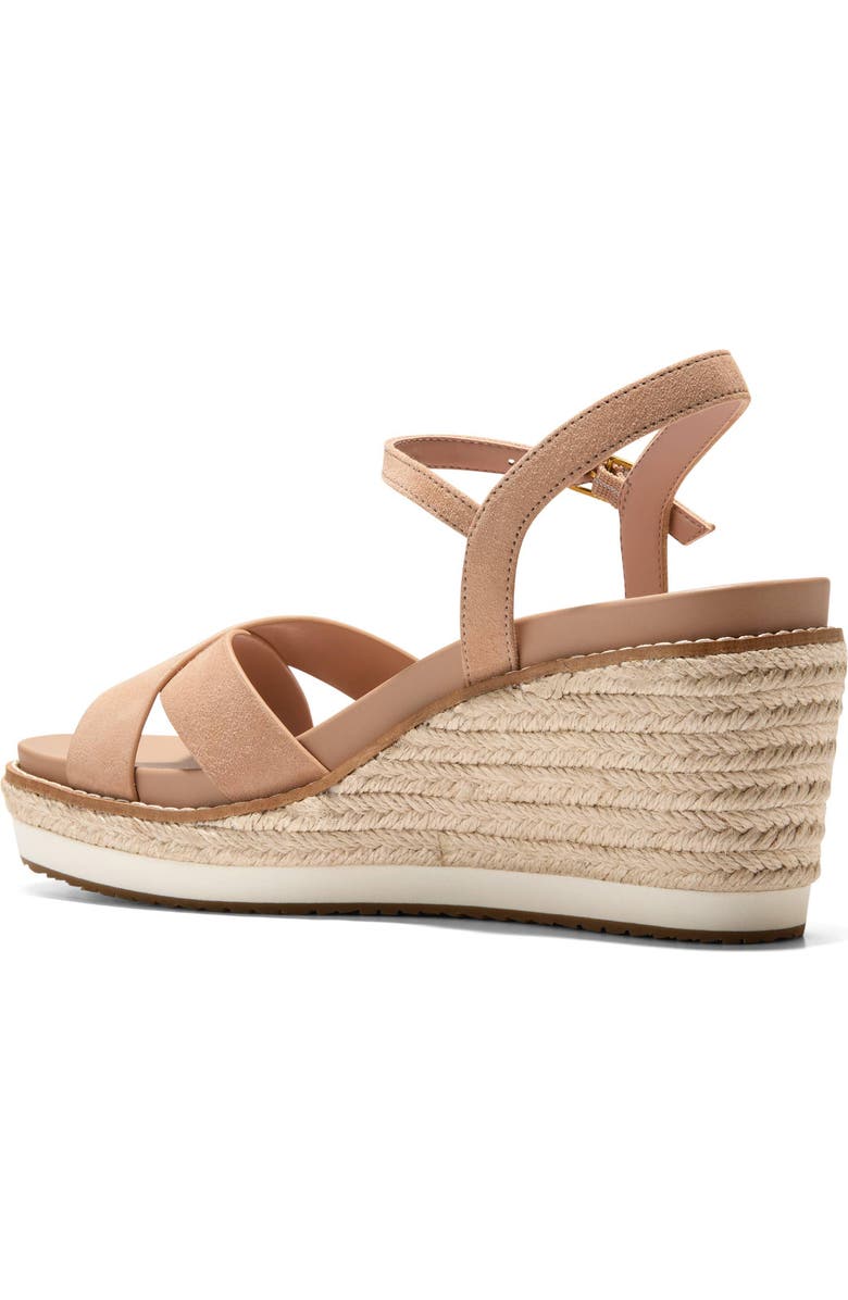 Cole Haan Silvee Espadrille Wedge Sandal, Alternate, color, Tuscan Sand Suede