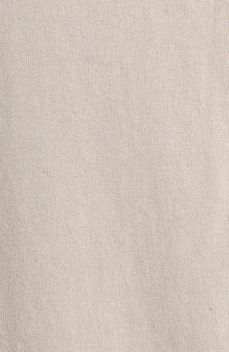 Fear of God Essentials Cotton Baseball T-Shirt, Alternate, color, Smoke Grey / Crimson