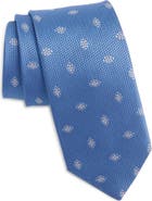 David Donahue Geometric Silk Tie