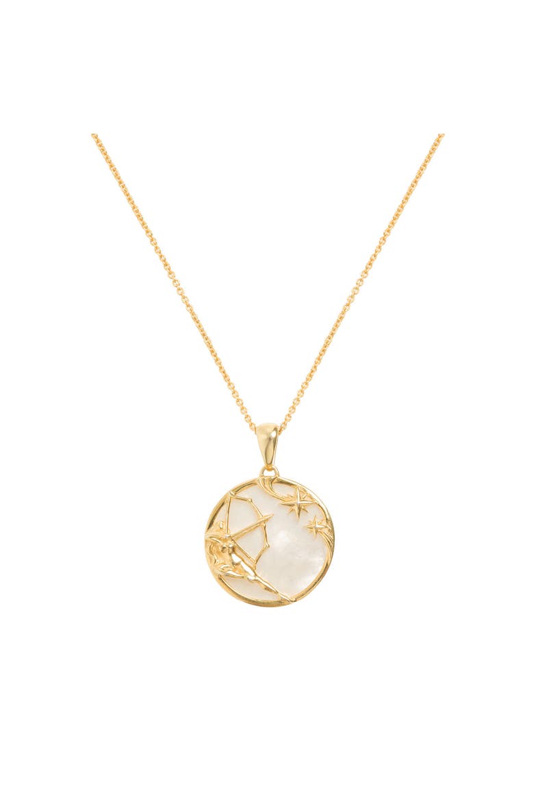 Zodiac Necklace, Alternate, color, Sagittarius