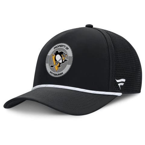 Men's Fanatics Black Pittsburgh Penguins Authentic Pro Rink Adjustable Hat
