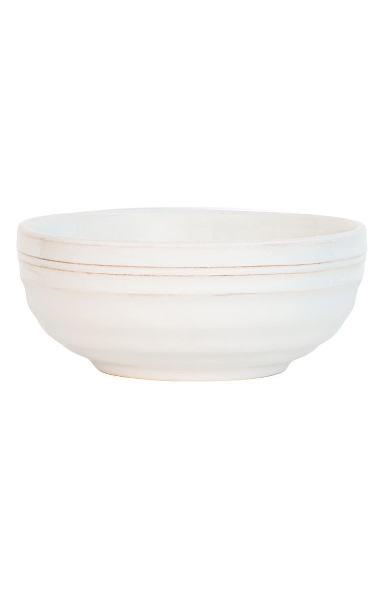 Juliska Bilbao Cereal/Ice Cream Bowl, Main, color, Whitewash