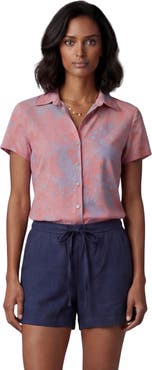 Lords of Harlech Paisley Explosion Womens Printed Shirt