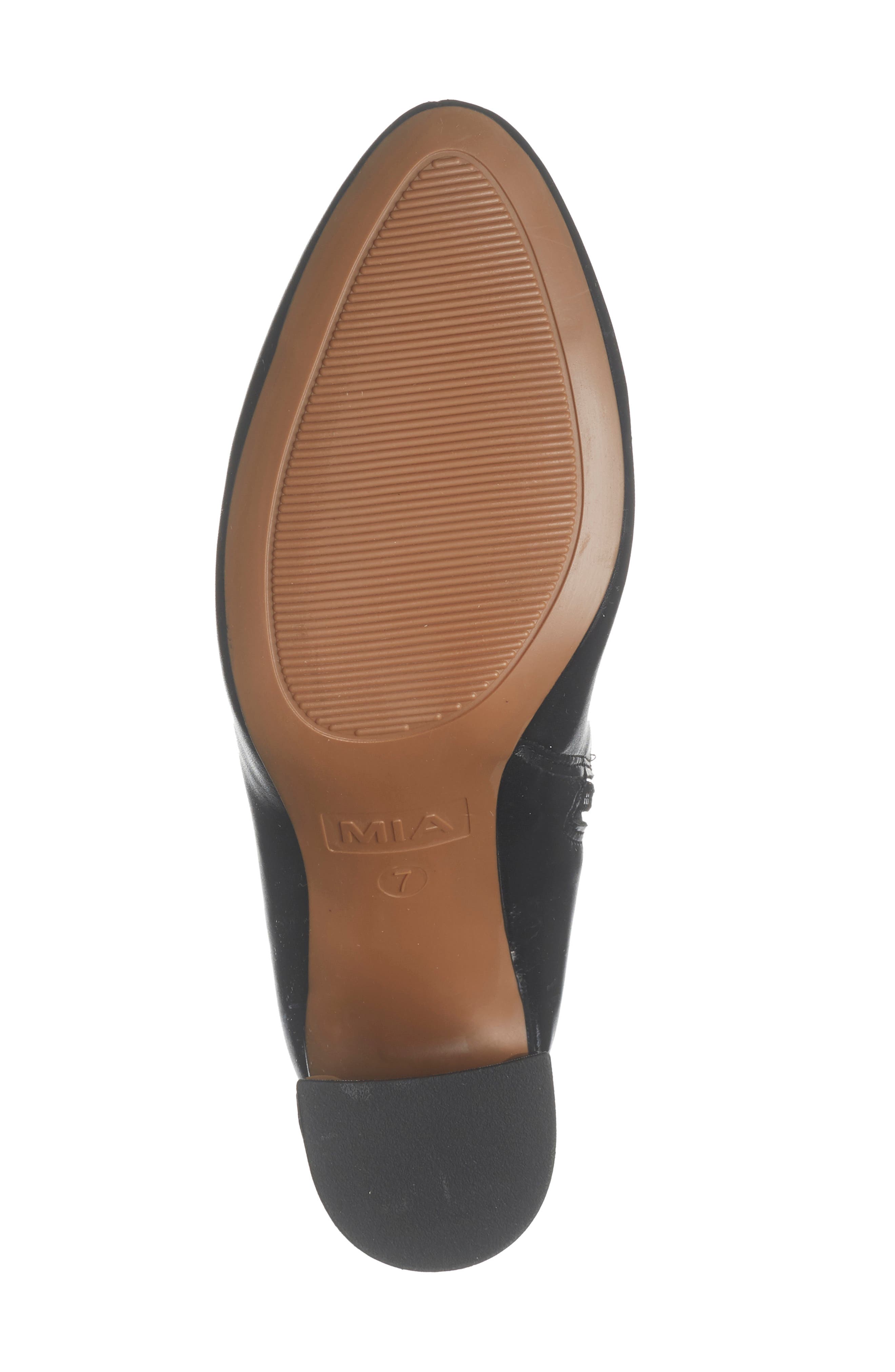 MIA Thiva Block Heel Bootie, Alternate, color, Black