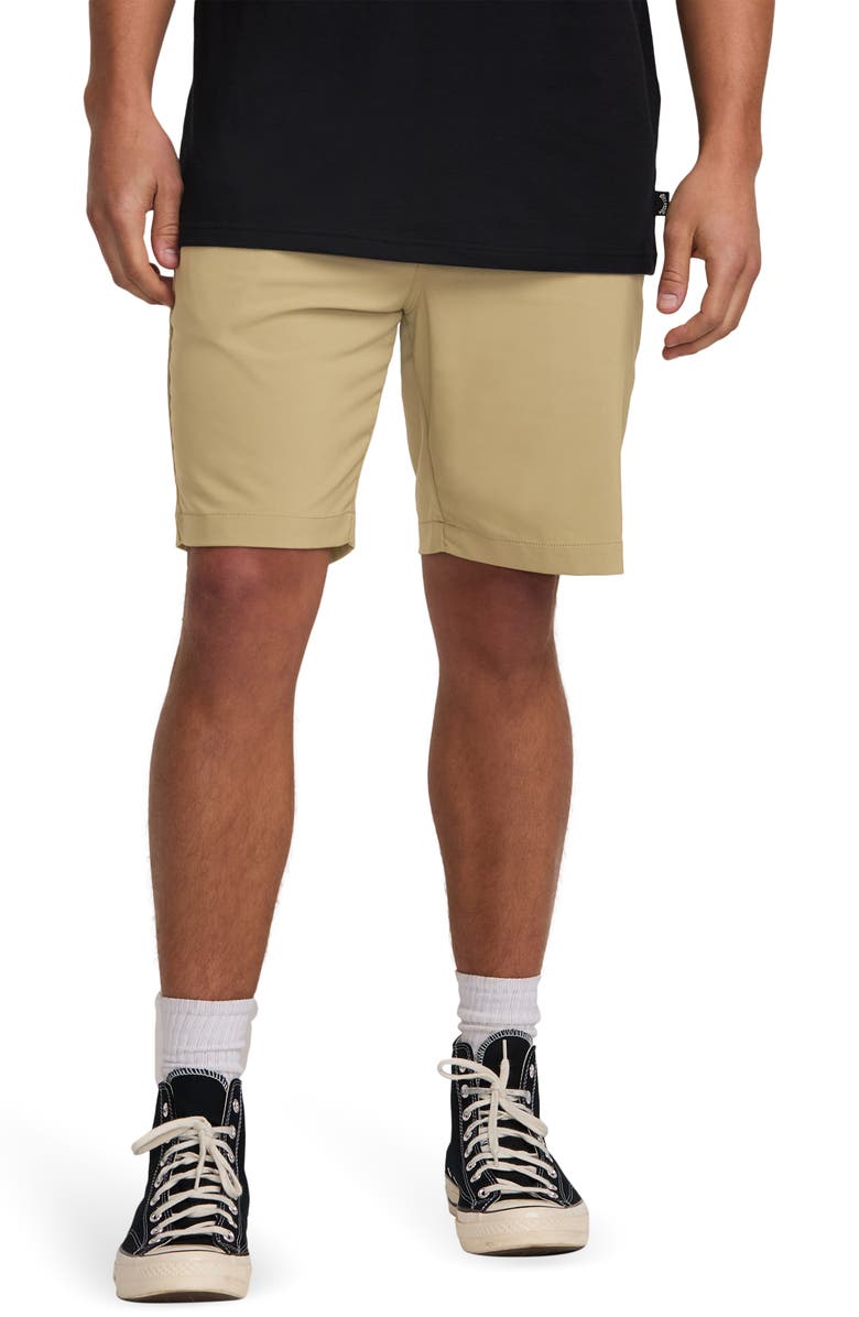 Billabong Surftrek Journey Hybrid Shorts, Main, color, Gravel