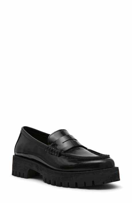 Steve Madden Langsten Platform Penny Loafer