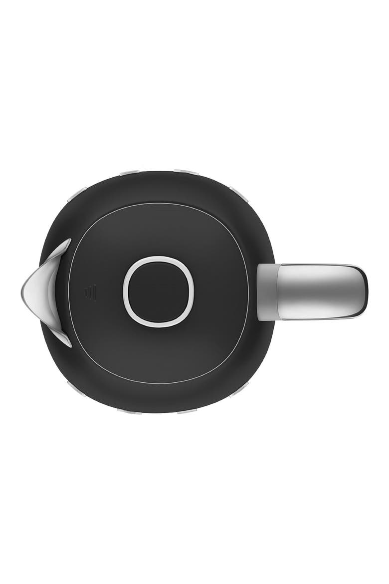 50's Retro Style Mini Electric Kettle, Alternate, color, BLACK