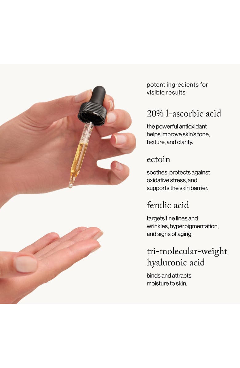 GOOP 20% Vitamin C+ Advanced Brightening Serum, Alternate, color, 