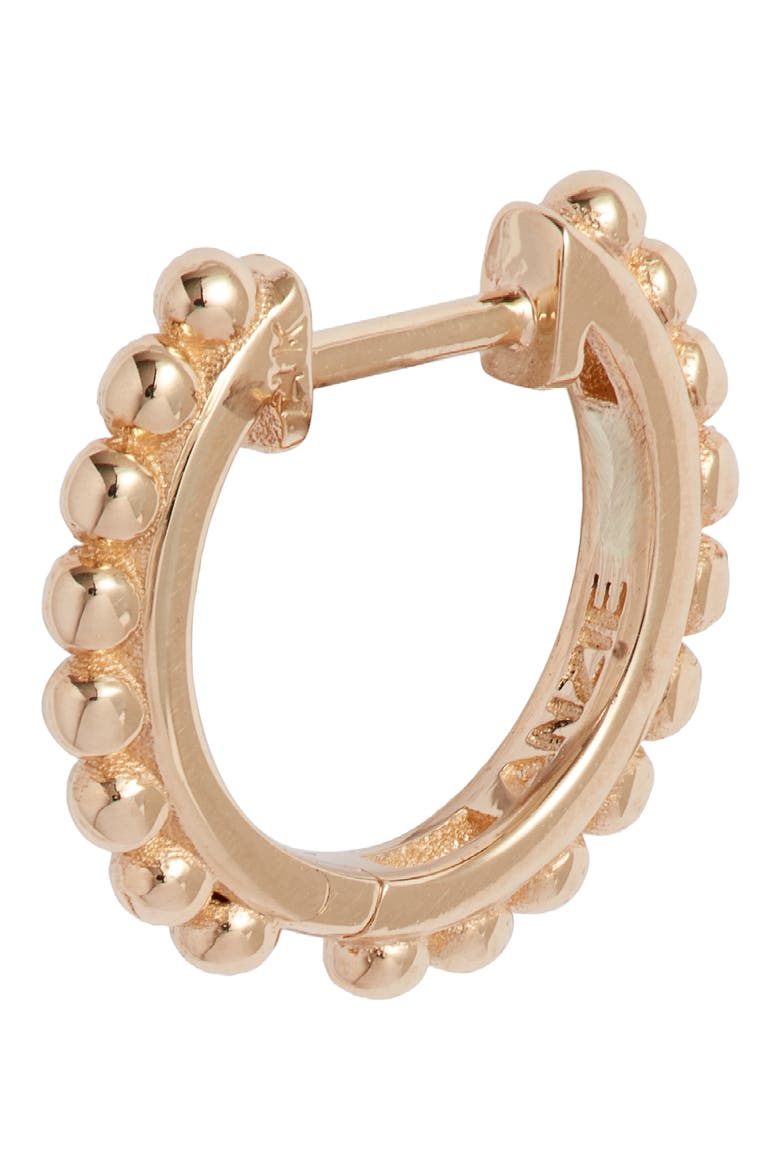Dew Drop Huggie Hoop Earrings, Alternate, color, GOLD