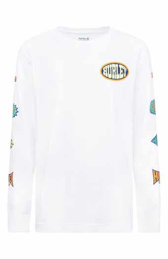 Hurley Kids' Badge Long Sleeve Graphic T-Shirt