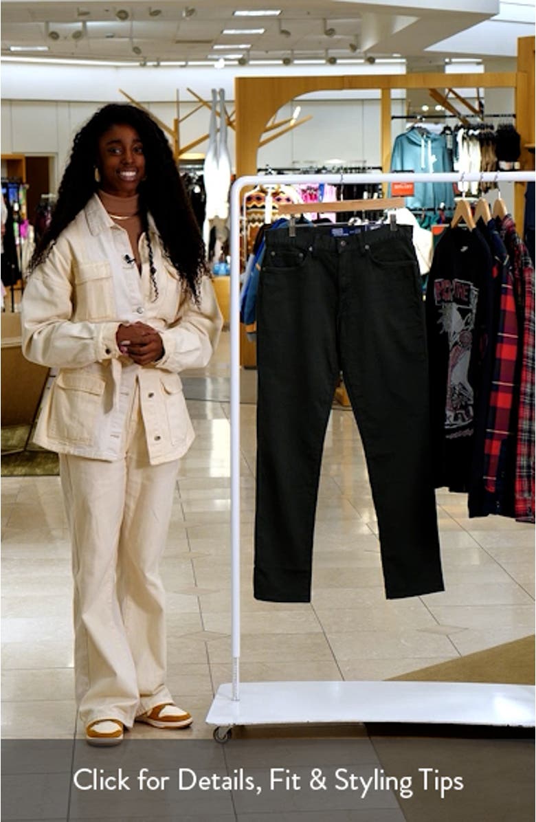 Sullivan Slim Fit Cotton Stretch Twill 5-Pocket Pants, sales video thumbnail