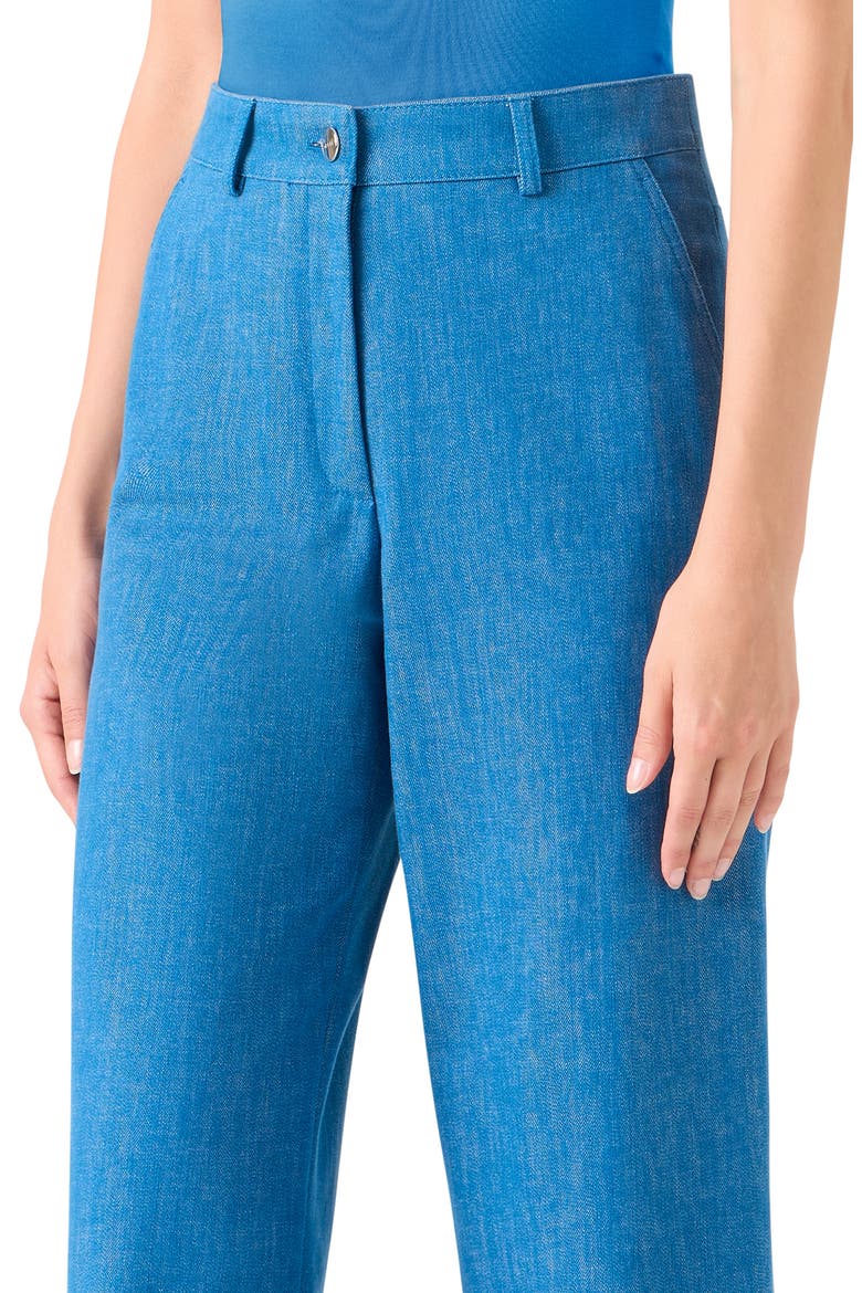Finnian High Waist Wide Leg Jeans, Alternate, color, TWILIGHT