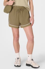 Sweaty Betty Explorer Piped Track Shorts