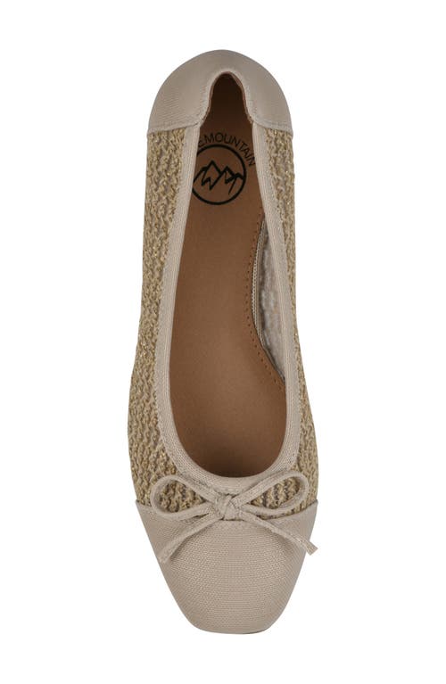Cliffs By White Mountain Boco Flat In Natural Metallic Multi