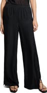 Theory Slit Hem Wide Leg Pants