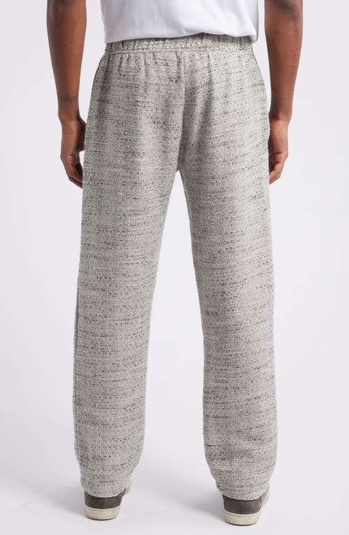 Standard Issue Tweed Drawstring Slacker Pants In Grey
