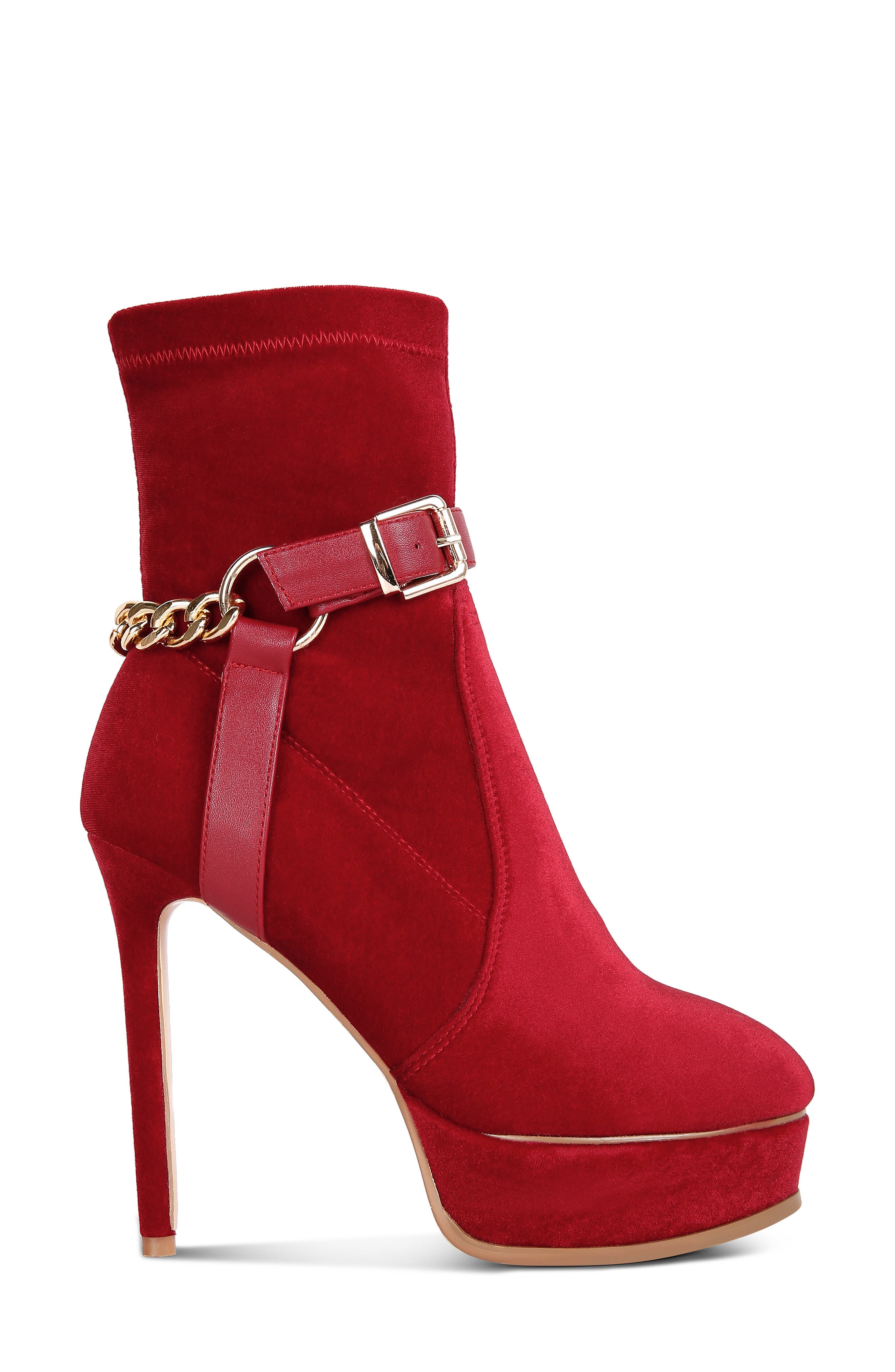 Rag & Co Zeppelin Platform Pump, Alternate, color, Red
