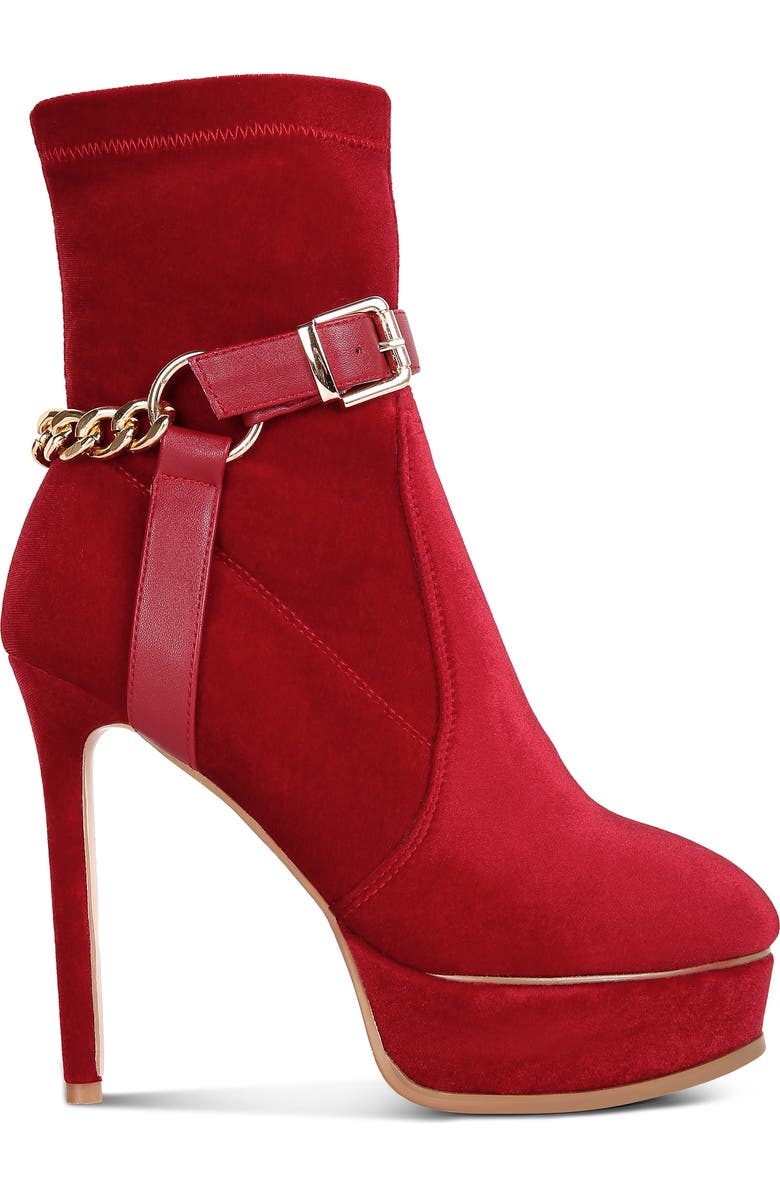 Rag & Co Zeppelin Platform Pump, Alternate, color, Red