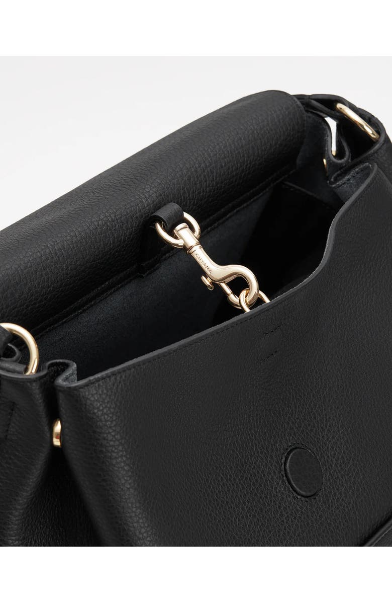 Cuyana Leather Backpack 16-inch, Alternate, color, Black