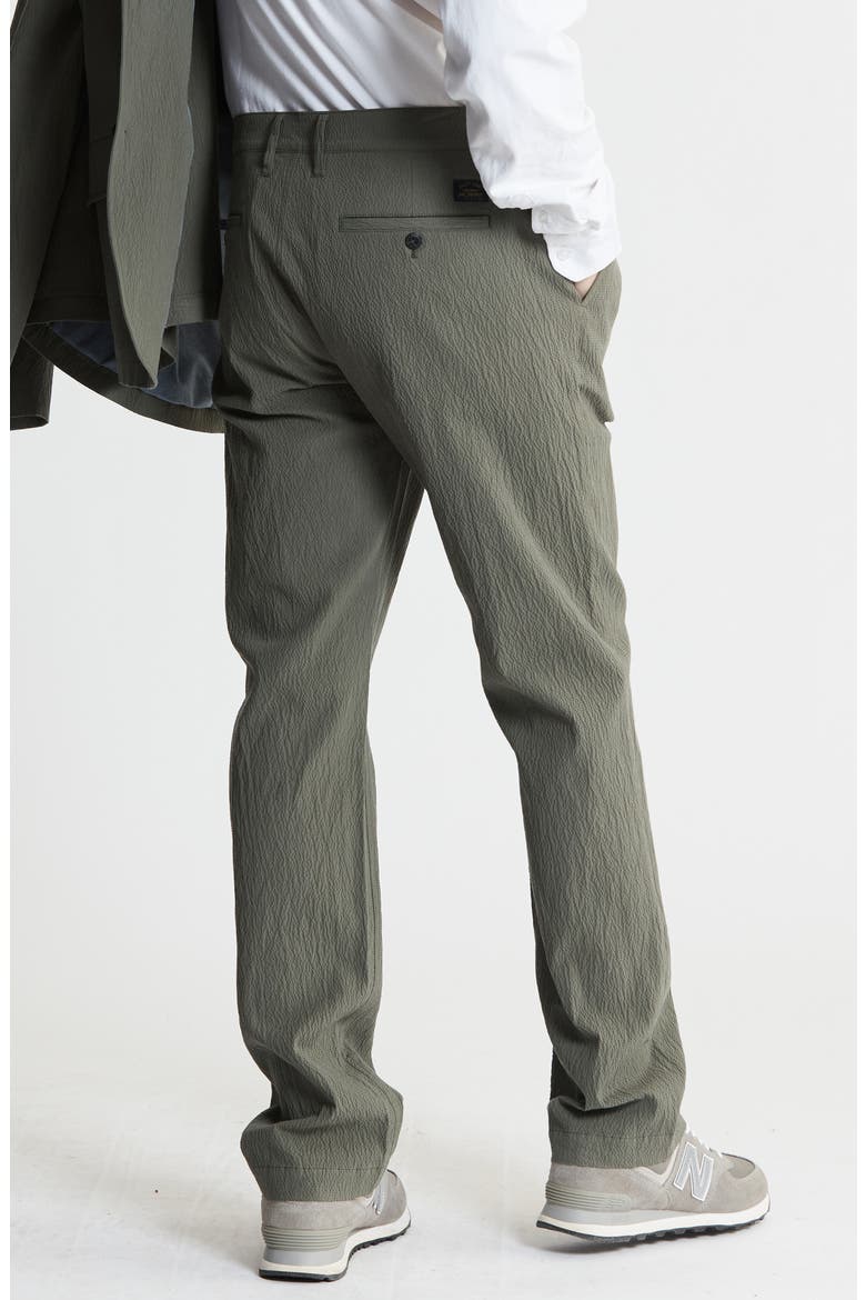 Seersucker Chinos, Alternate, color, OLIVE