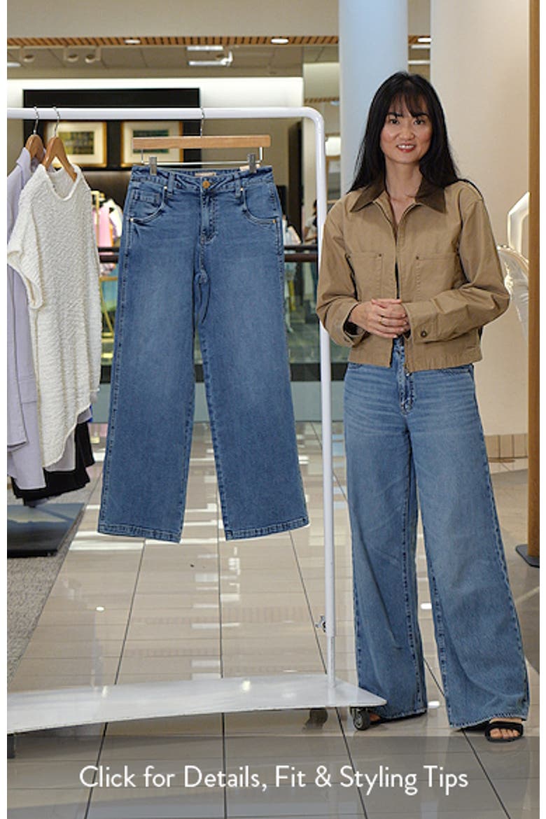 The Jean High Waist Wide Leg Jeans video