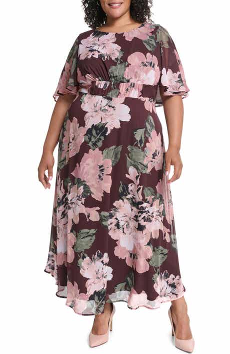 Floral Print Maxi Dress