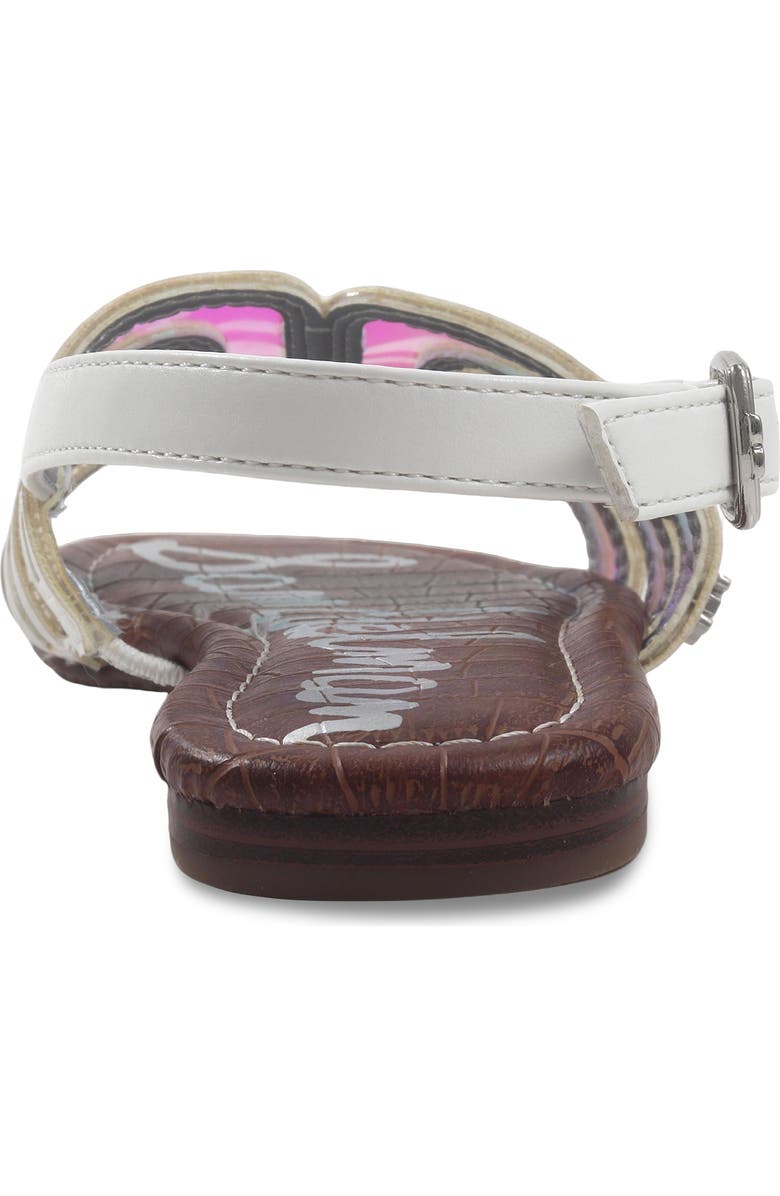 Sam Edelman Kids' Bella Slingy Sandal, Alternate, color, White