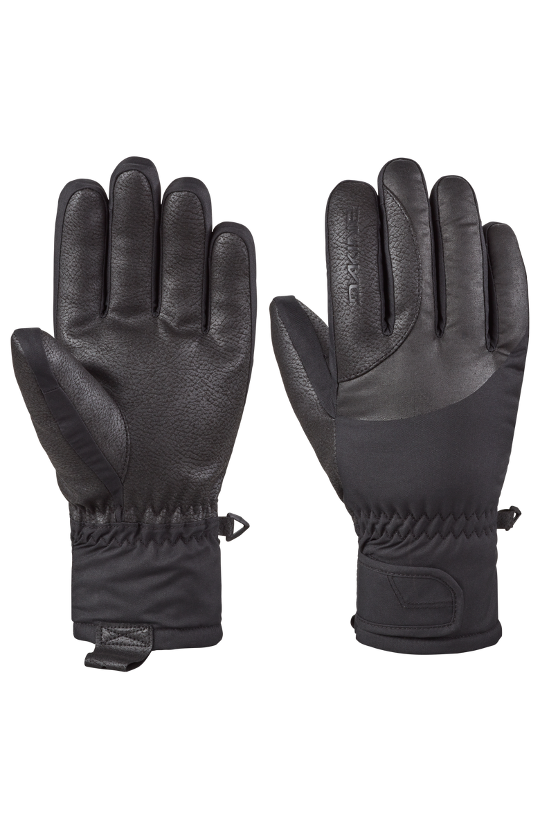 DAKINE Womens Tahoe Gloves Snow Gloves, Alternate, color, Black